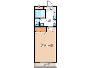 アビターレ・Ｓの物件間取画像